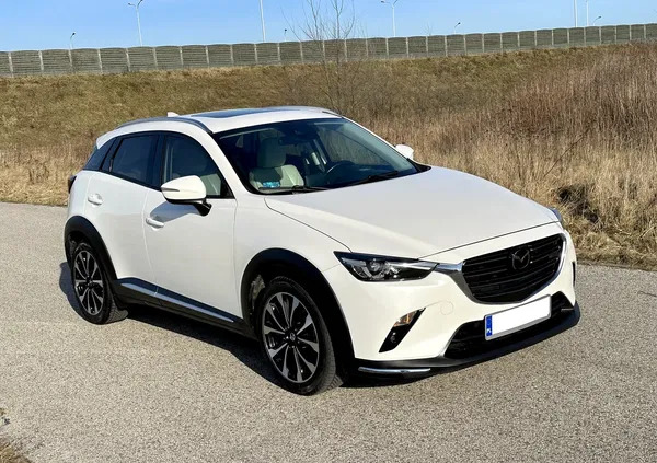 mazda cx-3 podkarpackie Mazda CX-3 cena 79500 przebieg: 73000, rok produkcji 2019 z Piława Górna